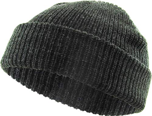 Dark Gray Fisherman Beanie
