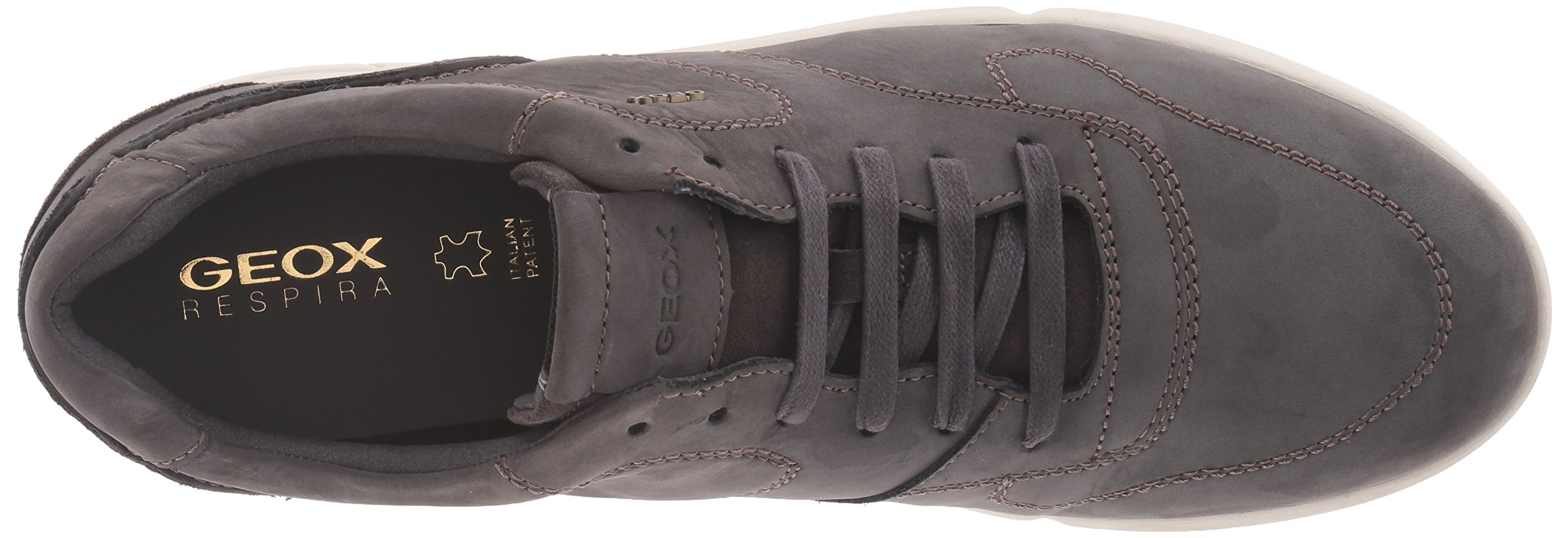 Geox Men's Brattley A Walking Shoes - Comfortable & Breathable Sneakers for Walking, Travel & Everyday Wear