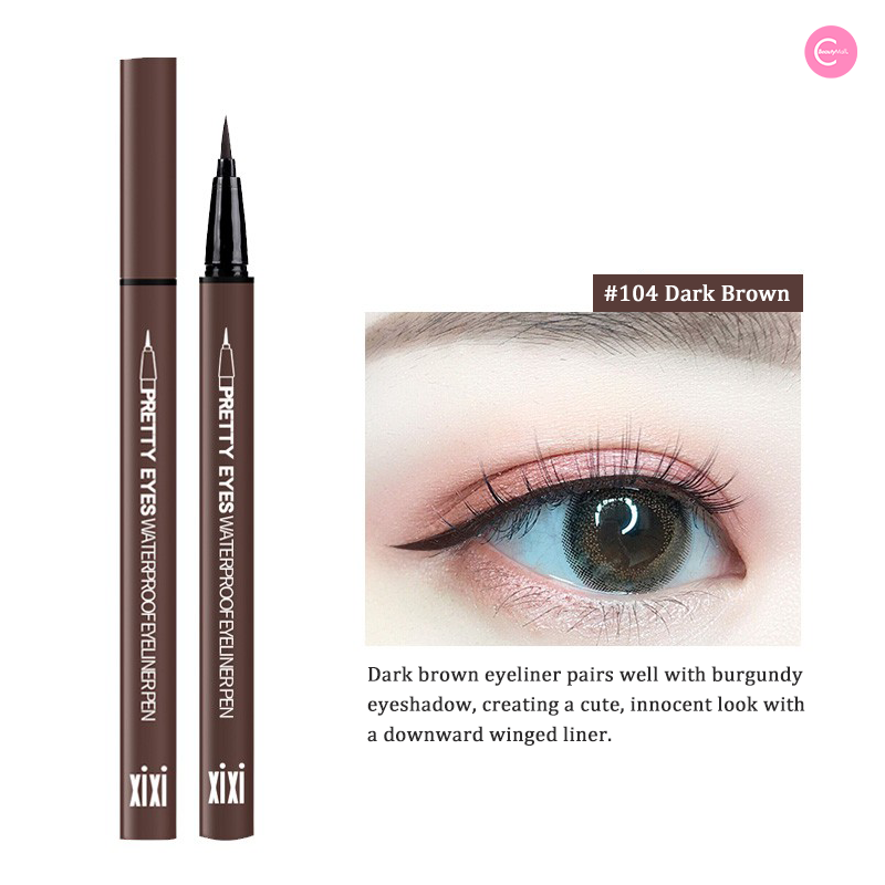 Xixi Fruit Party Pearlescent Eyeliner - Waterproof Long-Lasting Shimmer Eye Liner for Party, Halloween & Cosplay Makeup