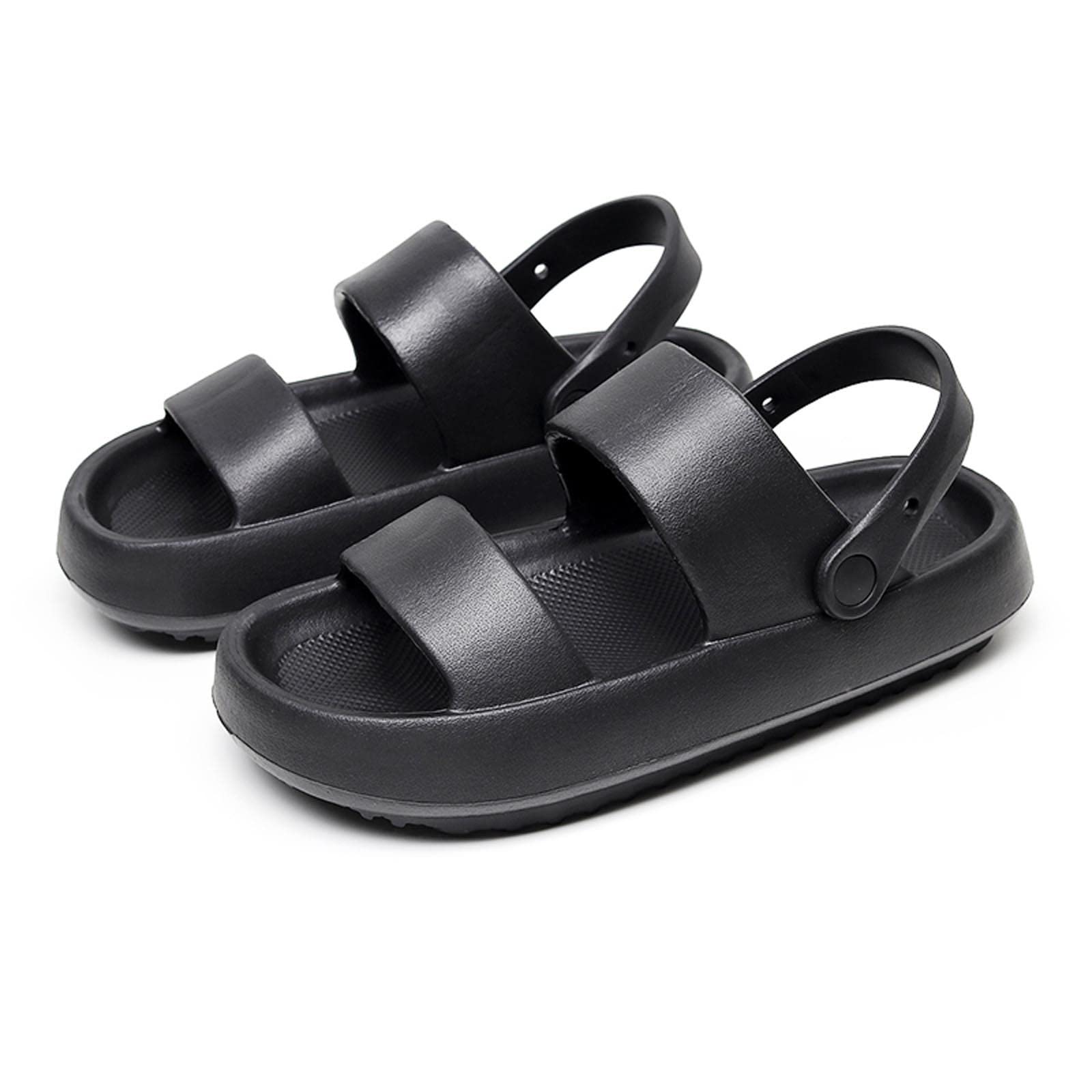 Oiangi Anti-Slip Couple Sandals for Women & Men - Comfortable Summer Open Toe Platform Slippers - Breathable Beach Slides for Outdoor, Poolside, and Vacation Wear