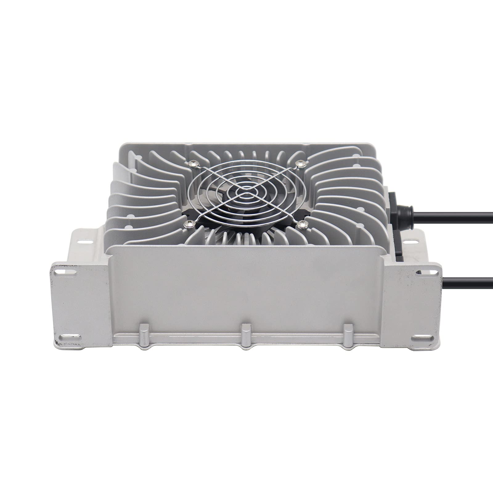 48V 15 AMP Golf Cart Battery Charger for Club Car - Waterproof 3 Pin Round Plug Replacement - Perfect for Home, Golf Course & Outdoor Use