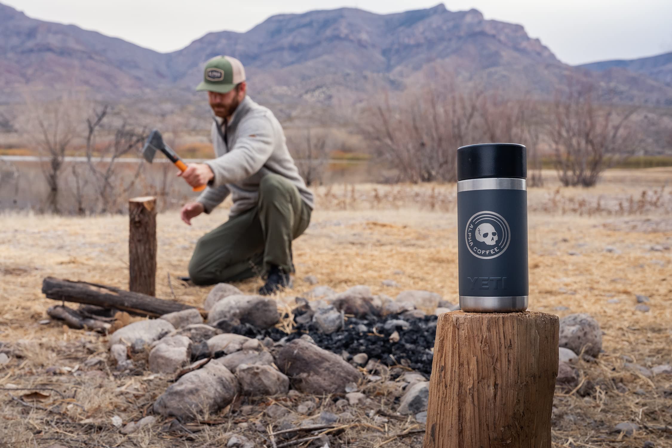 Alpha Coffee – Warrior Select - 16 oz Premium Gourmet Medium-Dark Roast Coffee | Veteran Owned Small Batch Arabica Beans | Perfect for Home Brewing, Office & Camping Use