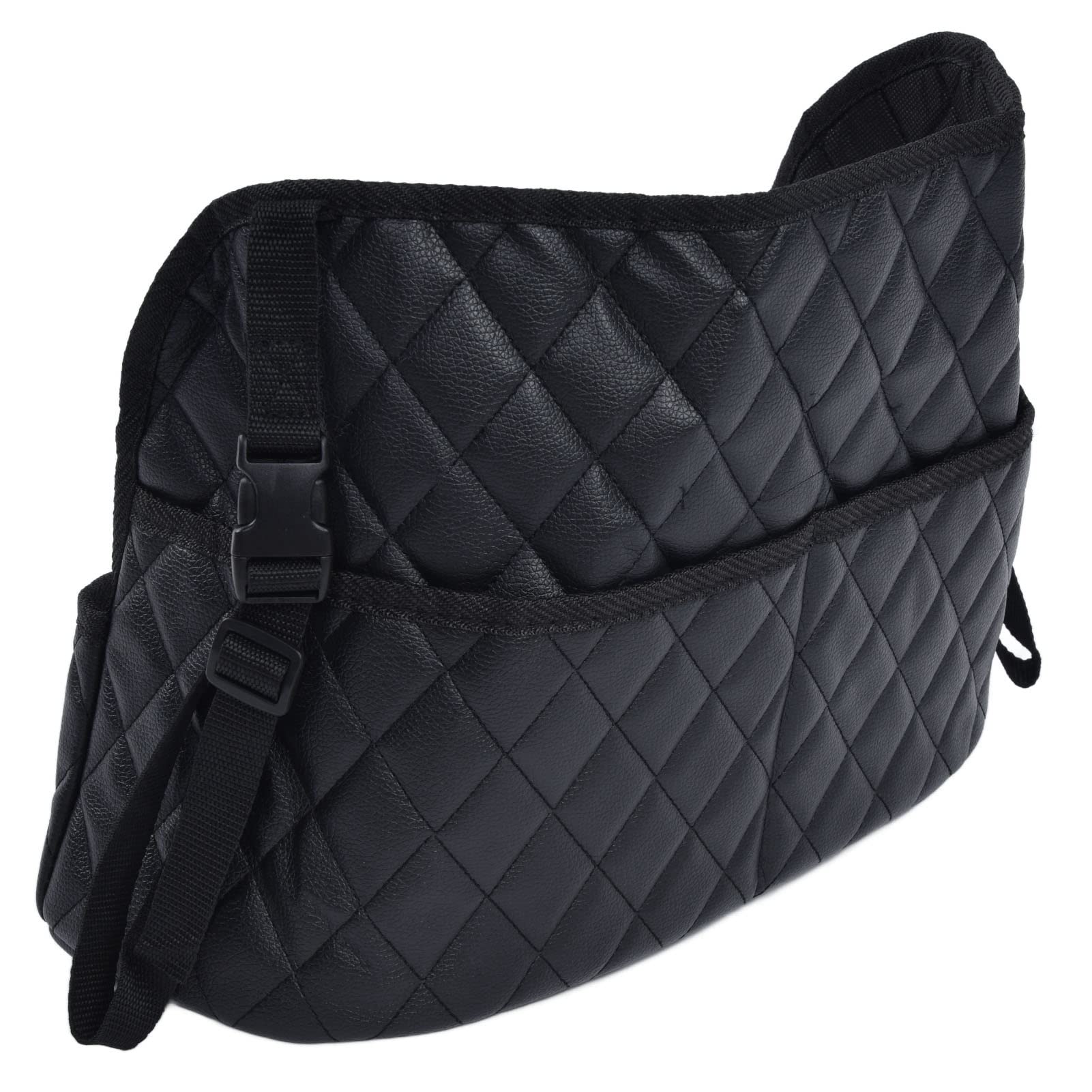 Shanrya Car Seat Organizer - Diamond Mesh Storage Net for Handbags, Phones & Essentials - Perfect for Car, Home & Office Use While Traveling or Commuting