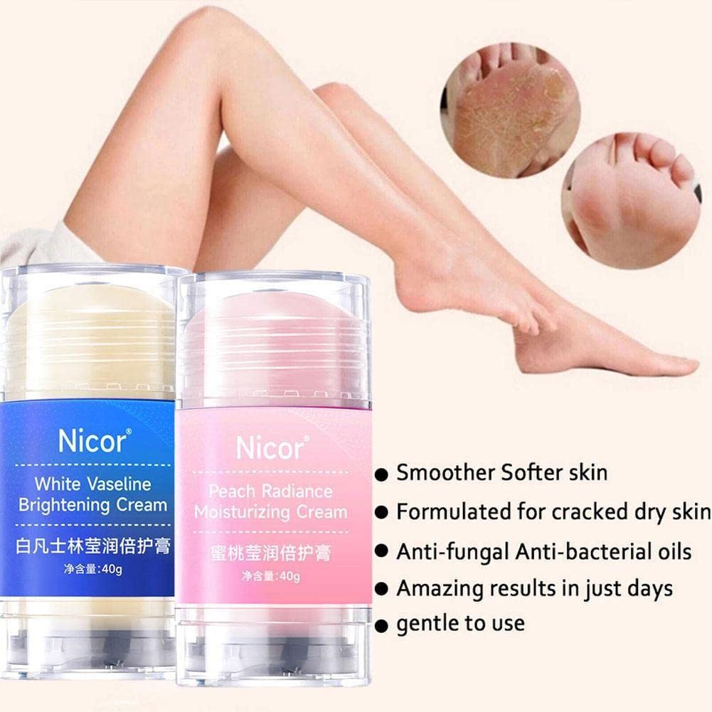 Best Cracked Foot & Hand Repair Cream - Moisturizing Treatment for Dry, Rough Skin - Removes Dead Skin & Heals Cracks - Ideal for Winter Care, Overnight Foot Masks & Daily Hand Moisturizing