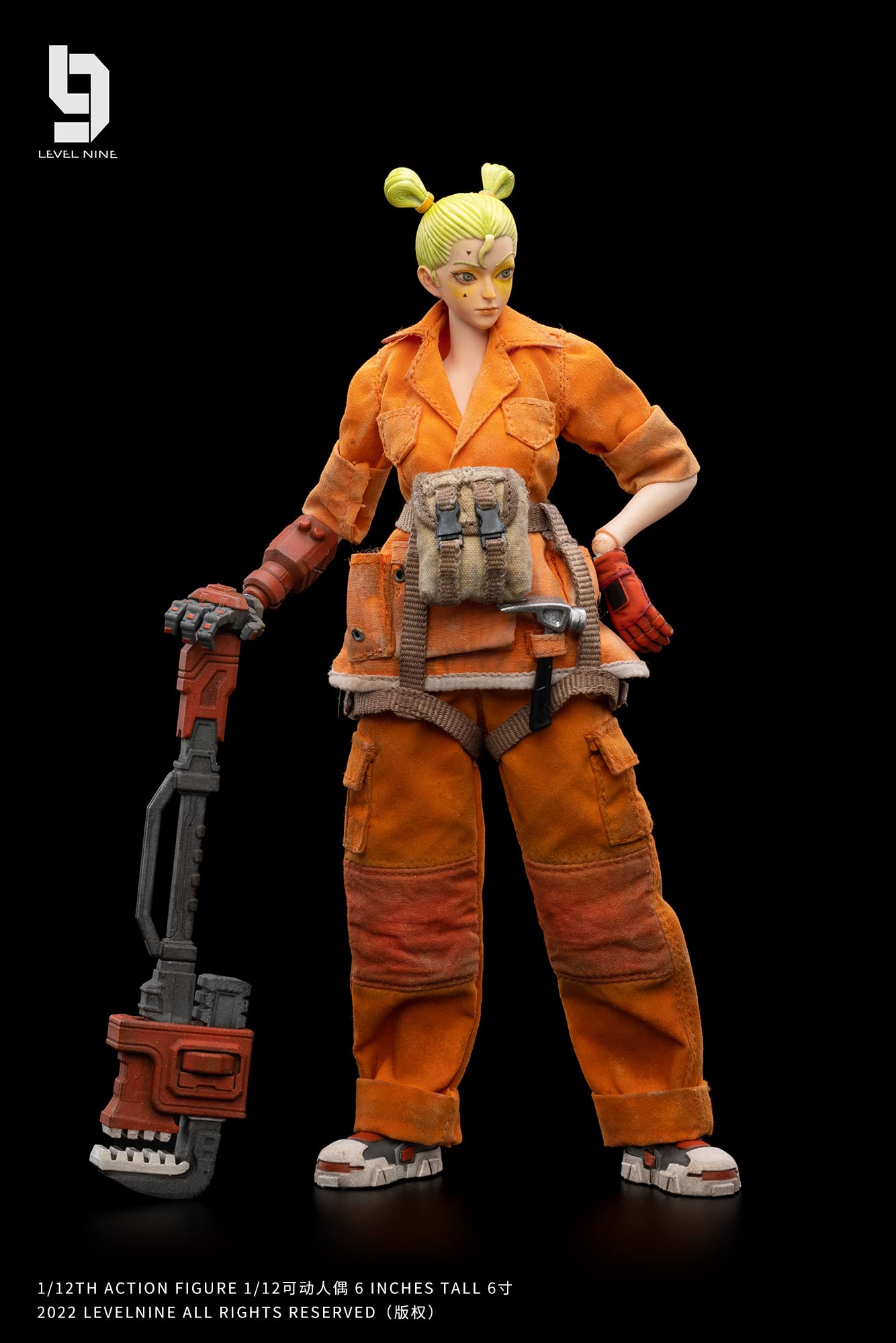 Frontline Chaos 1:12 Scale Action Figure - Highly Detailed Collectible Military Soldier Model for Display & Diorama - Perfect for War Game Scenes, Toy Photography & Collectors
