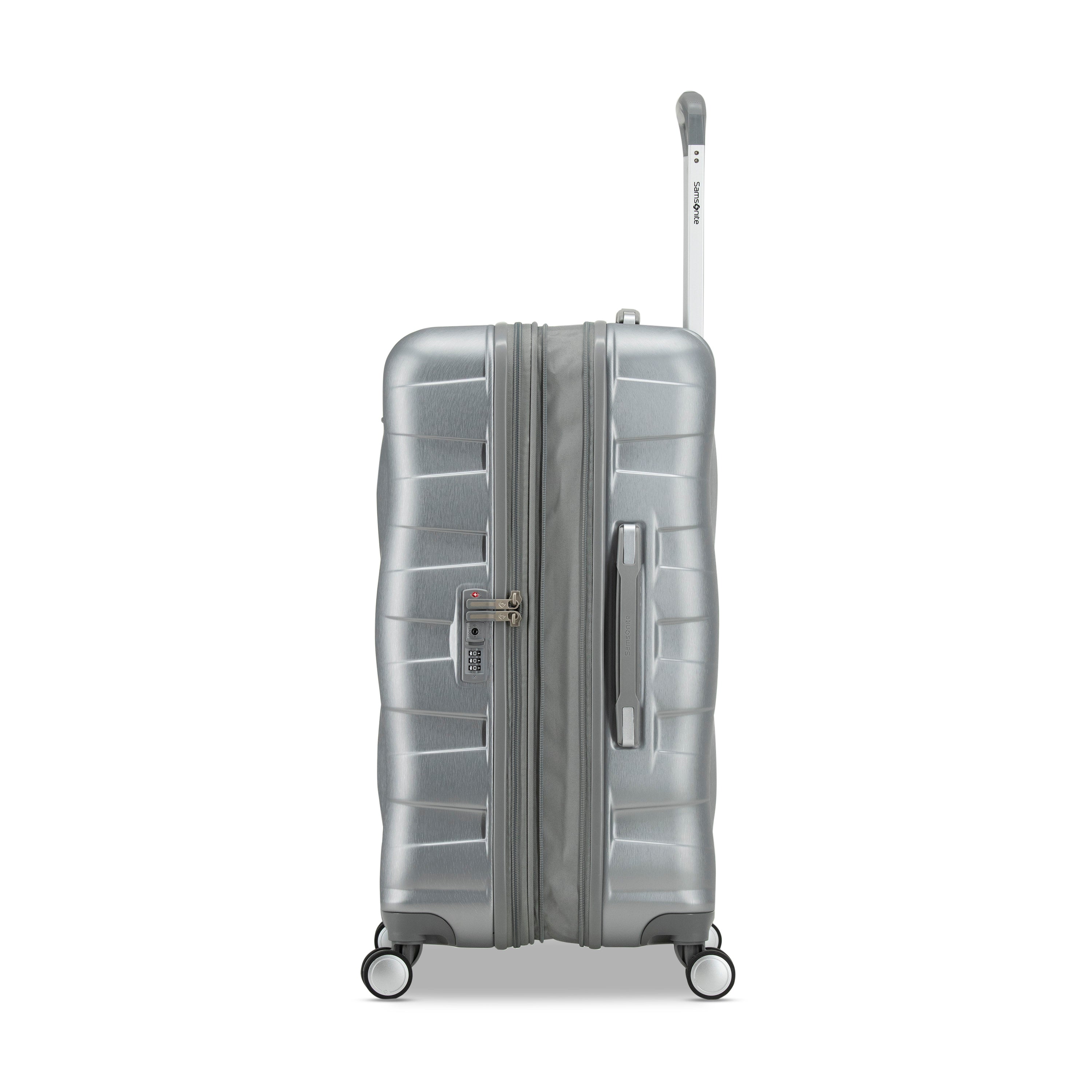 Samsonite Ziplite 6 Spinner Medium Expandable Suitcase - Lightweight Carry-On Luggage for Business Travel & Vacation | Perfect for Airplane Overhead Bin Storage