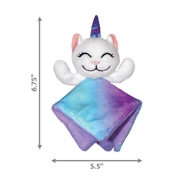 KONG Crackles Interactive Cat Toy for Indoor Cats - Fun Plush Caticorn with Crinkle Sound, Perfect for Playtime & Stress Relief for Kittens & Adult Cats