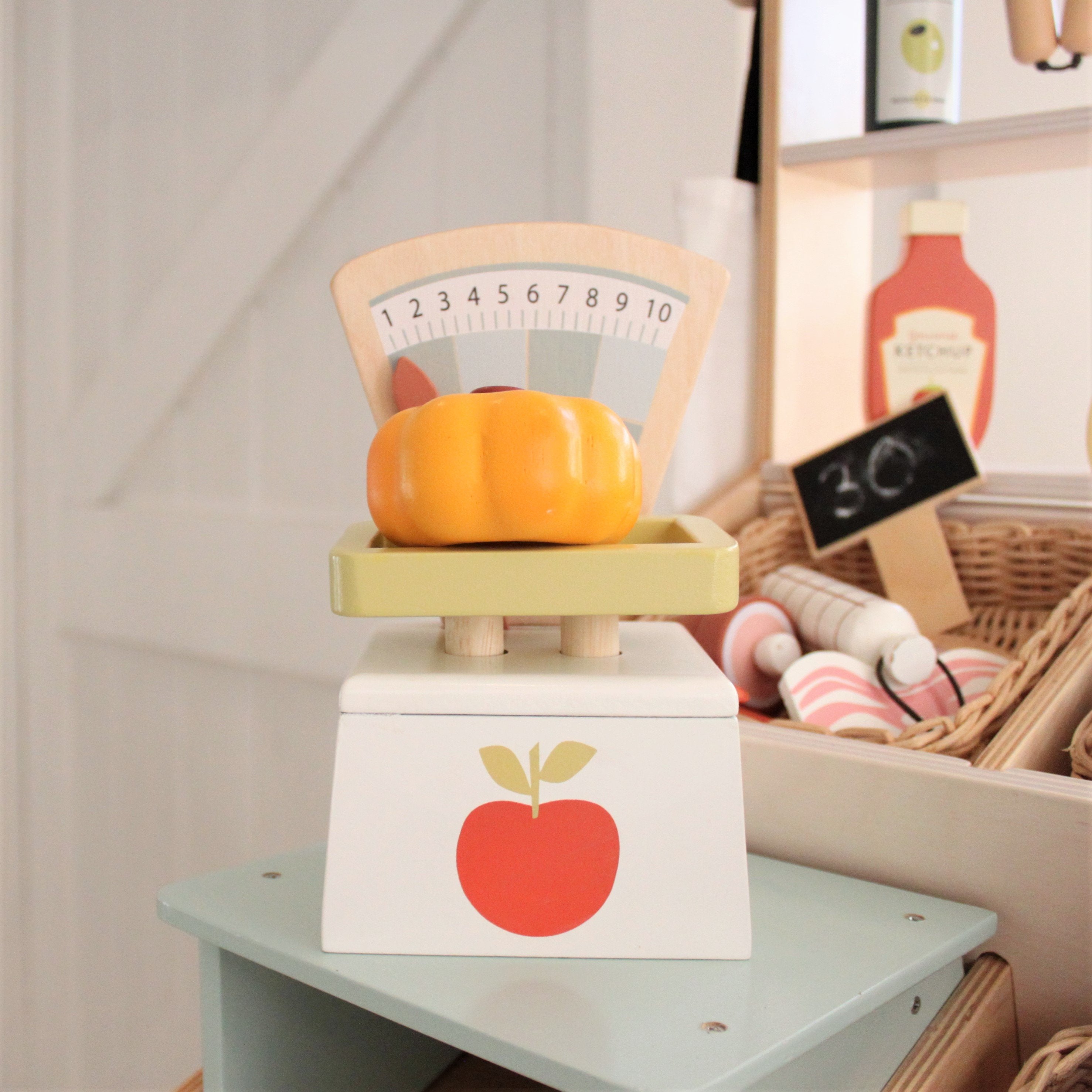 Digital Market Scales - High Precision Commercial Weighing Scales for Farmers, Grocers & Small Businesses | Perfect for Farmers Markets, Retail Stores & Shipping