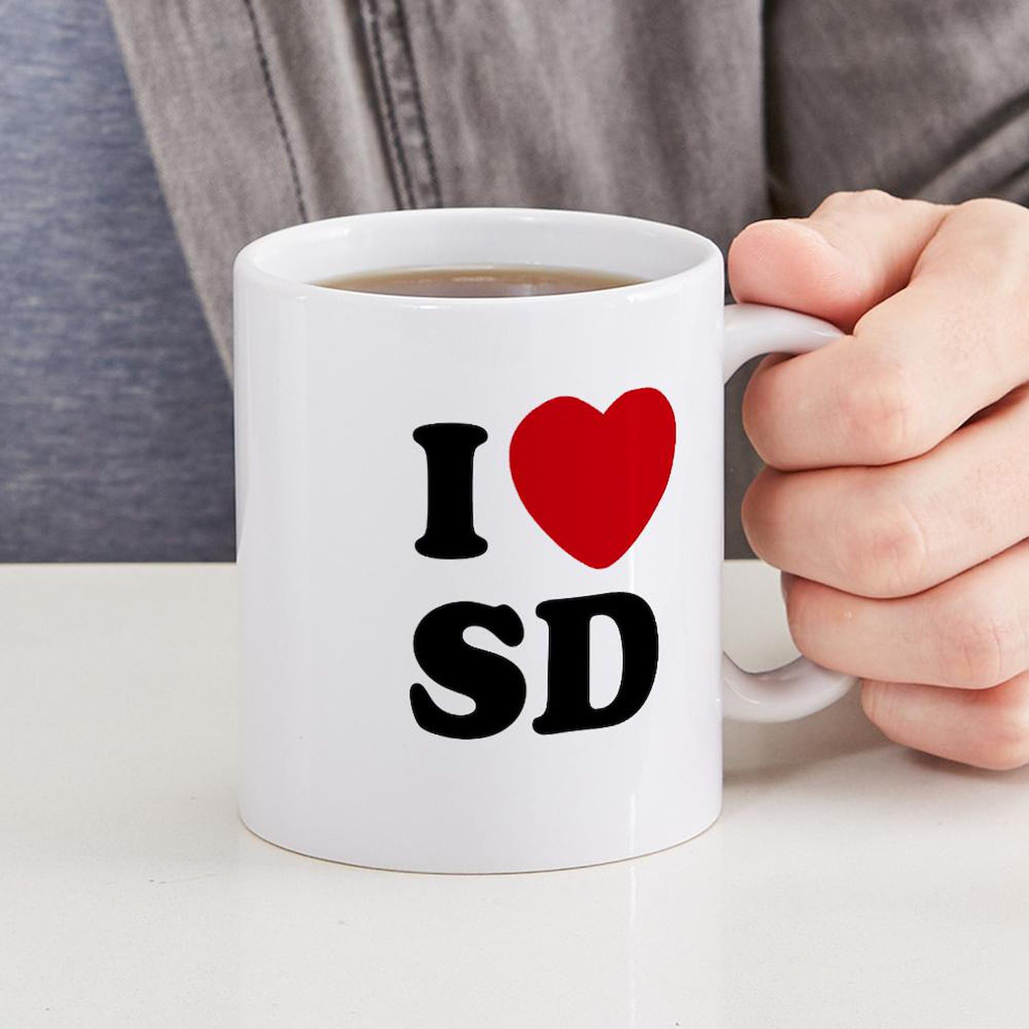 I Love San Diego 11 oz Ceramic Coffee Mug (325 ml) - Perfect for Home, Office & Travel - CafePress
