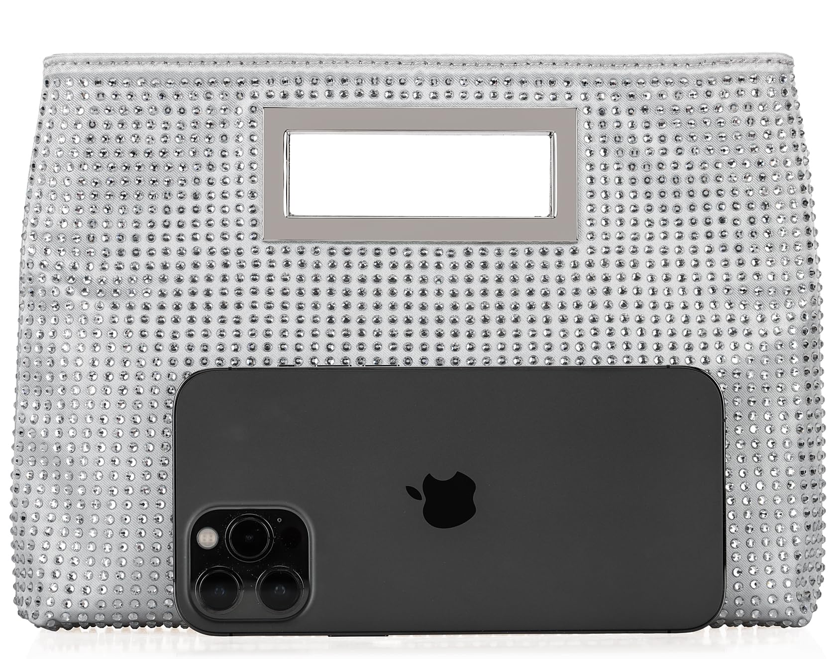 Sparkly Rhinestone Clutch Purse for Women - Elegant Top Handle Evening Handbag for Party, Prom, Wedding & Special Occasions | Perfect for Formal Events, Date Nights & Gala Dinners