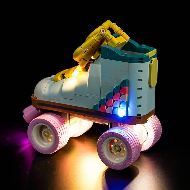 LEGO Retro Roller Skate 31148 Light Kit - DIY Building Block Lighting Set for Creative Display & Nighttime Play - Perfect for LEGO Fans & Collectors