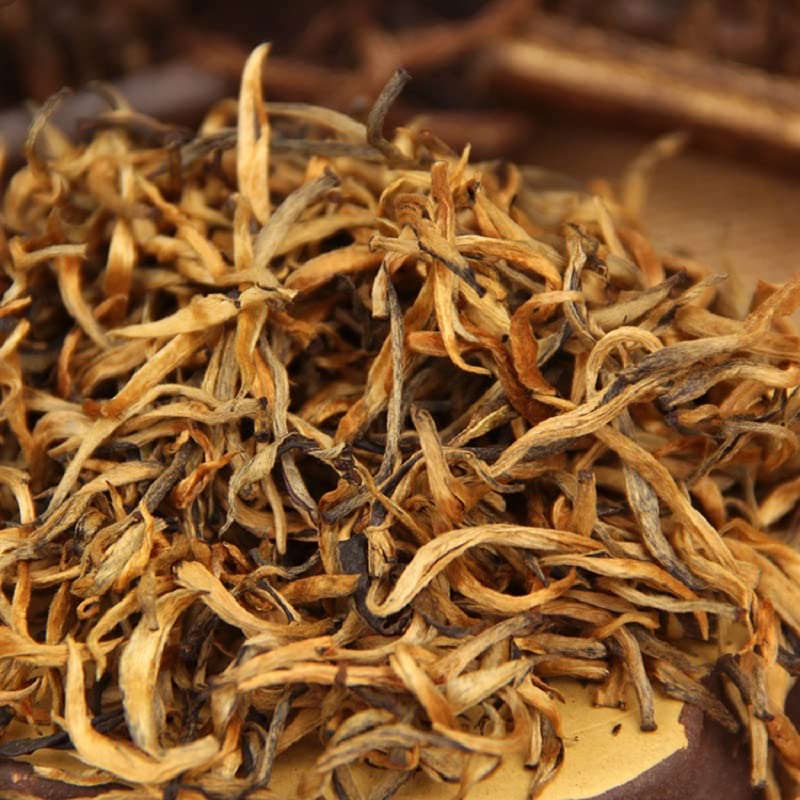 Premium Dianhong Gold Bud Black Tea - 70g/Box | Chinese Red Tea (Hong Cha) | Rich Jin Ya Flavor | Perfect for Afternoon Tea, Gifts & Relaxation