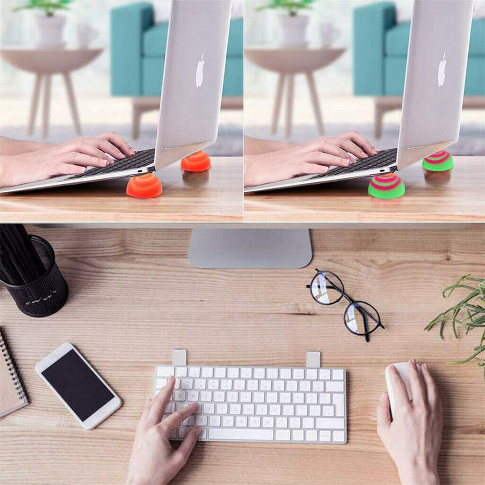 Arinda Universal Laptop Cooling Pad with Non-Slip Ball Base - Portable Notebook Cooler for Gaming, Office & Home Use - Improves Airflow & Prevents Overheating