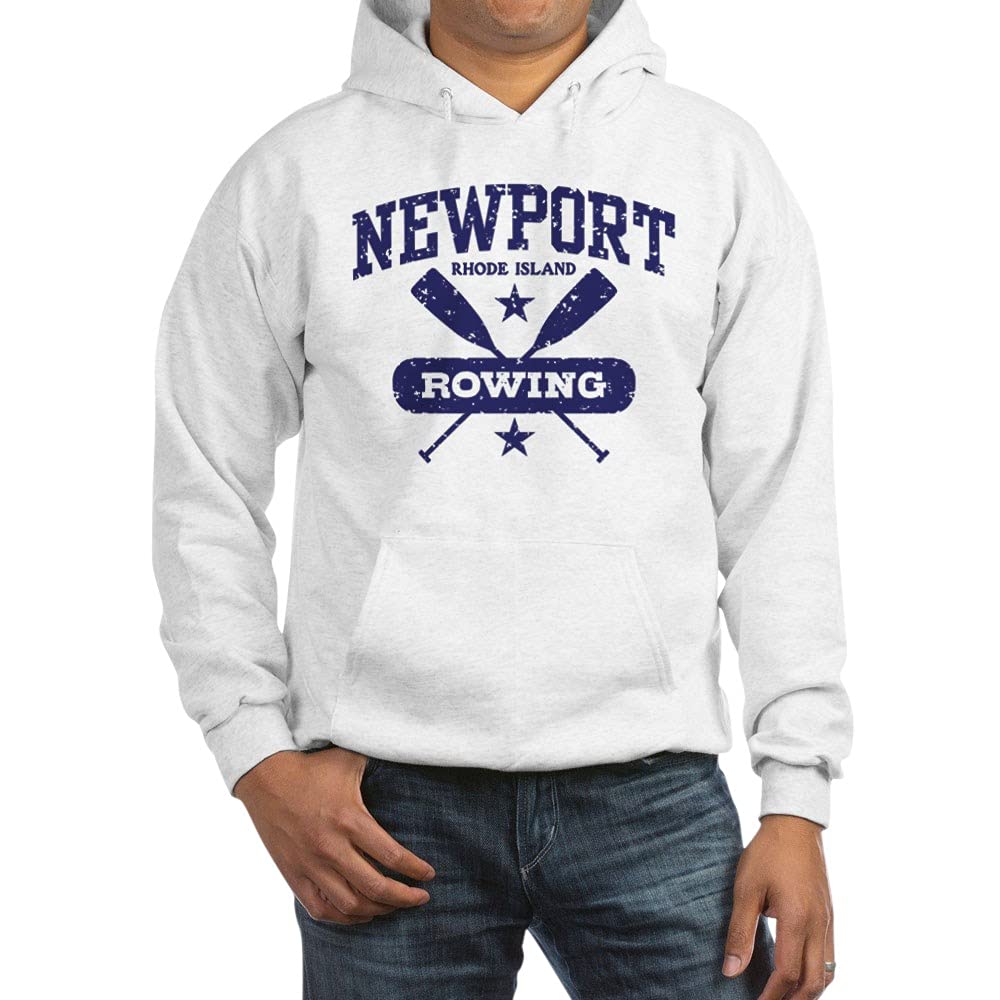Newport Rhode Island Rowing Hooded Sweatshirt - Comfortable Pullover Hoodie for Rowing Enthusiasts | Perfect for Rowing Team, Regatta Events & Casual Wear