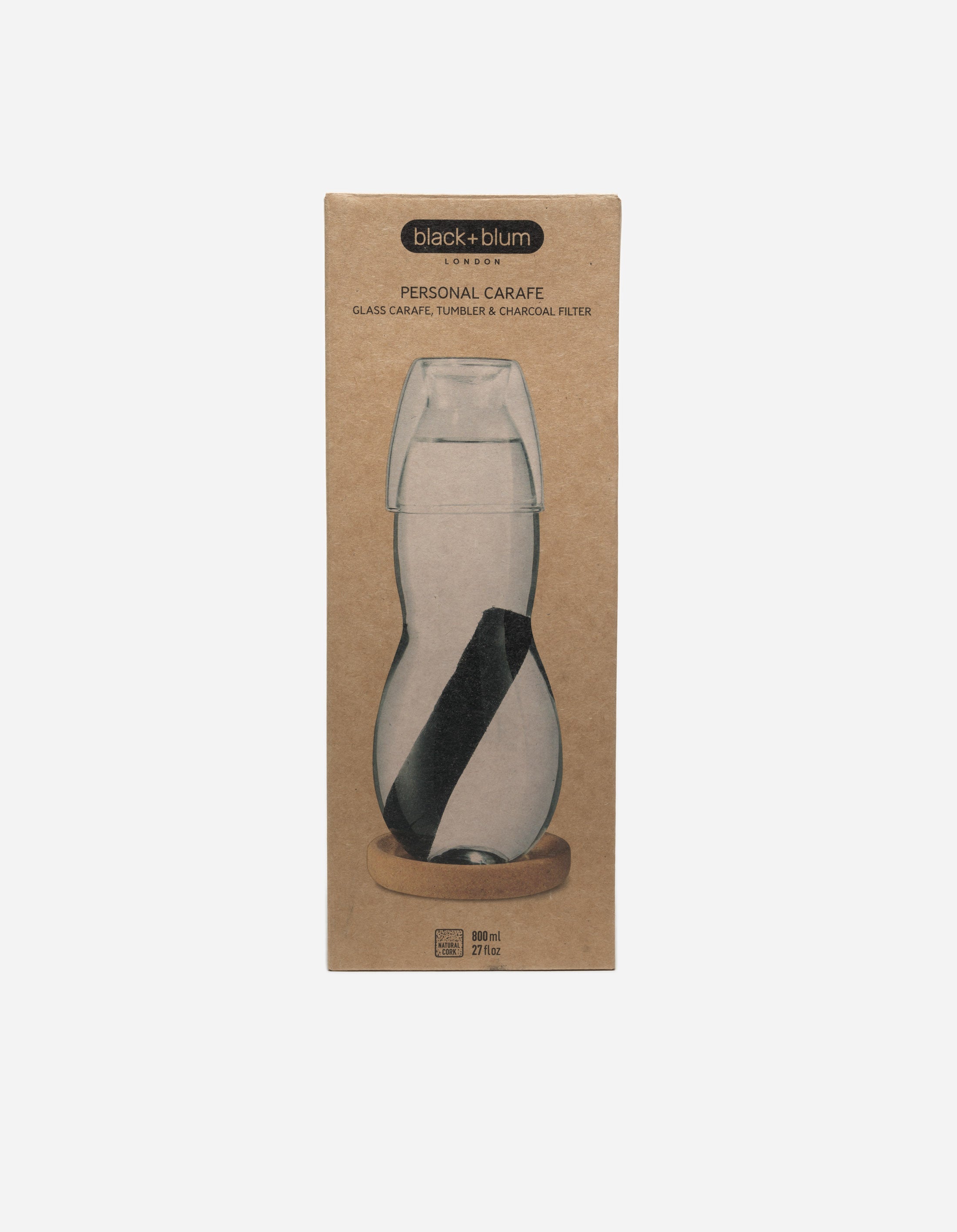 Maharishi x Black+Blum MILTYPE Insulated Stainless Steel Water Bottle - 500ml Leakproof Travel Carafe for Outdoor, Gym & Office Use
