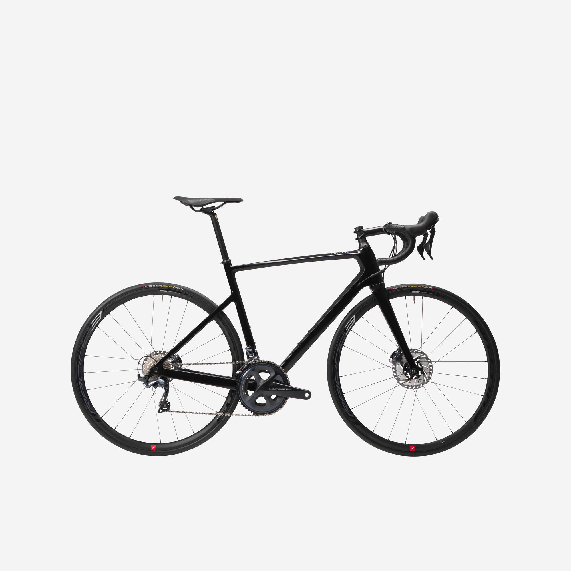 Van Rysel EDR CF Ultegra Disc Road Bike - Lightweight Carbon Fiber Racing Bicycle with Shimano Ultegra Groupset for Competitive Cycling & Endurance Rides