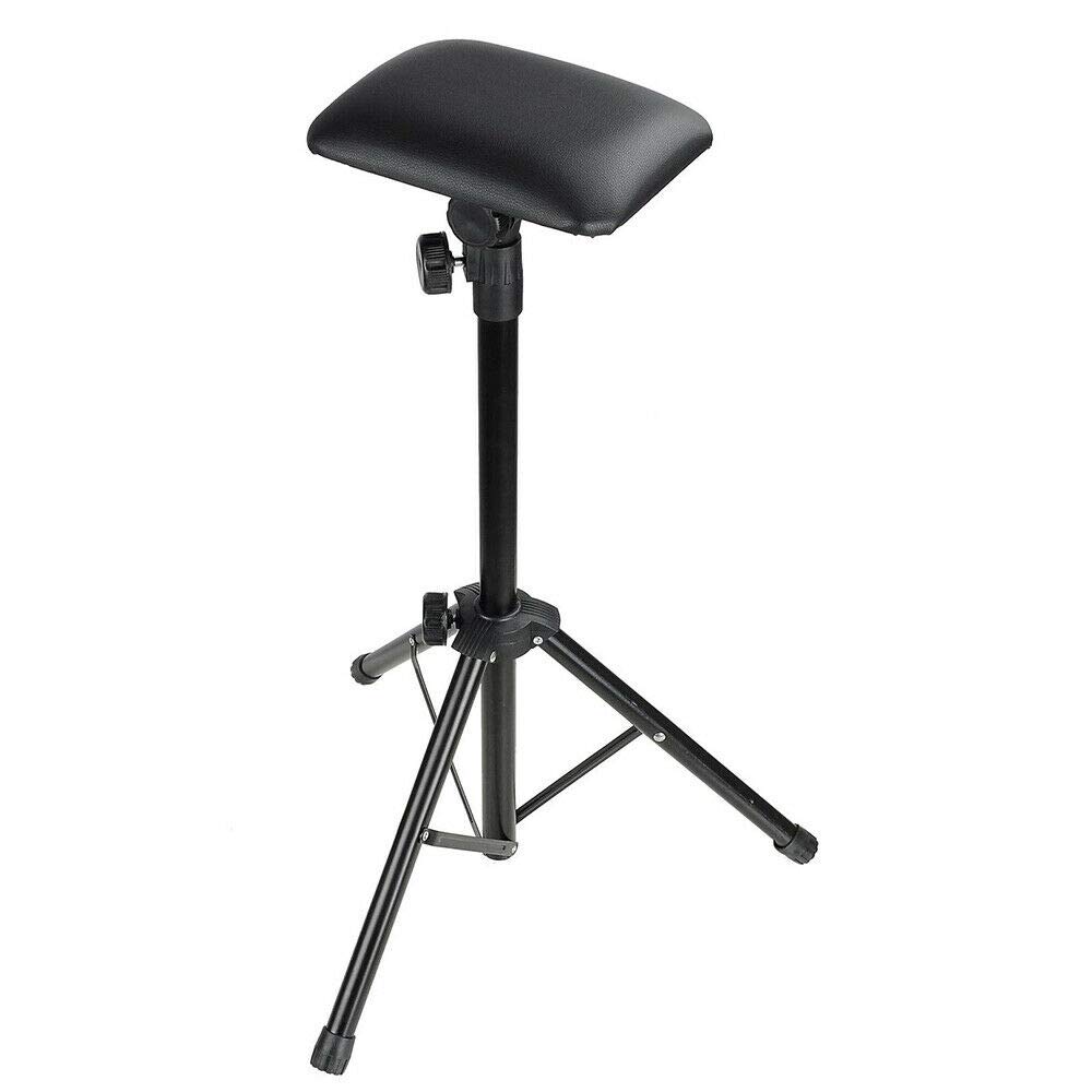 Adjustable Portable Tattoo Armrest Stand - Foldable Tripod Bracket (73-137cm Height) for Tattoo Artists, Salon & Spa Use - Perfect for Arm/Leg Support During Tattoo Sessions