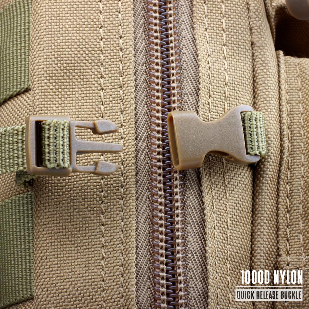 Tactical MOLLE Utility Pouch - EDC Tool Organizer & Phone Holder | Compact Waist Pack for Medical IFAK & Outdoor Gear | Perfect for Hiking, Camping & Emergency Preparedness
