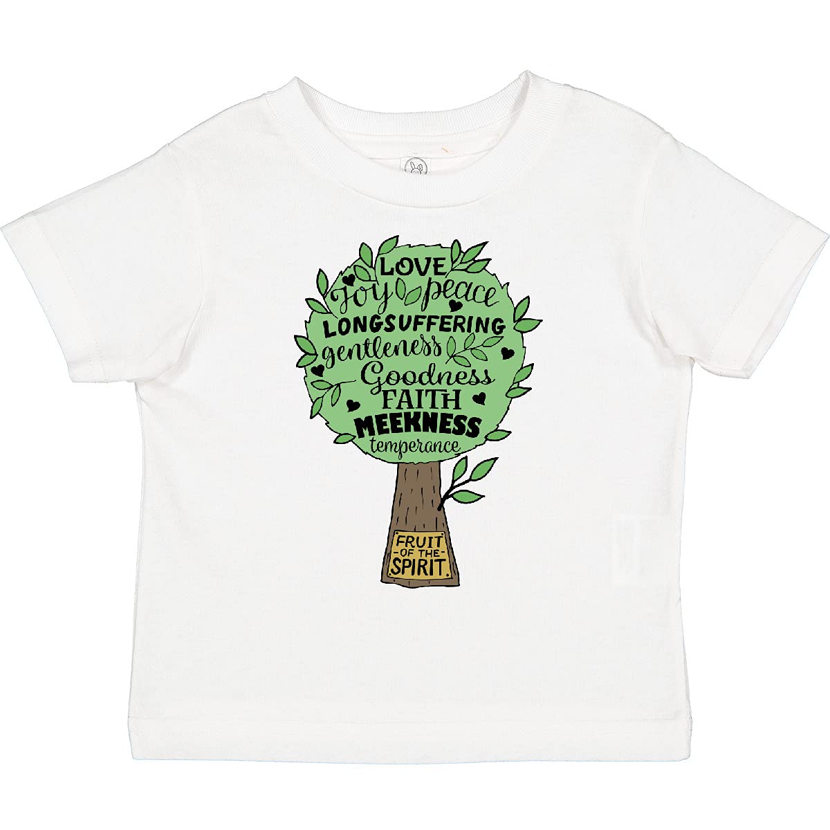 Fruit of The Spirit Bible Quote Toddler T-Shirt - Christian Kids Apparel for Church, Sunday School & Family Gatherings