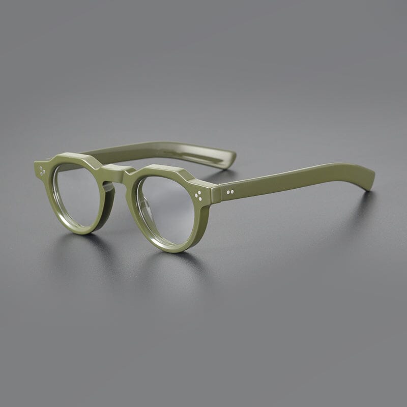 Vintage Acetate Eyeglass Frames for Men & Women - Rolf Retro Style Optical Glasses - Perfect for Reading, Fashion & Everyday Wear