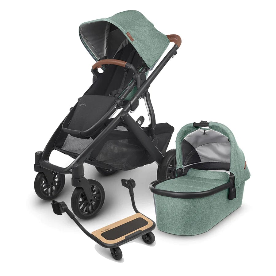 Vista V2 Stroller with Piggyback Board - Lightweight, Compact & Adjustable Baby Stroller for Travel & Everyday Use - Perfect for Parents on the Go