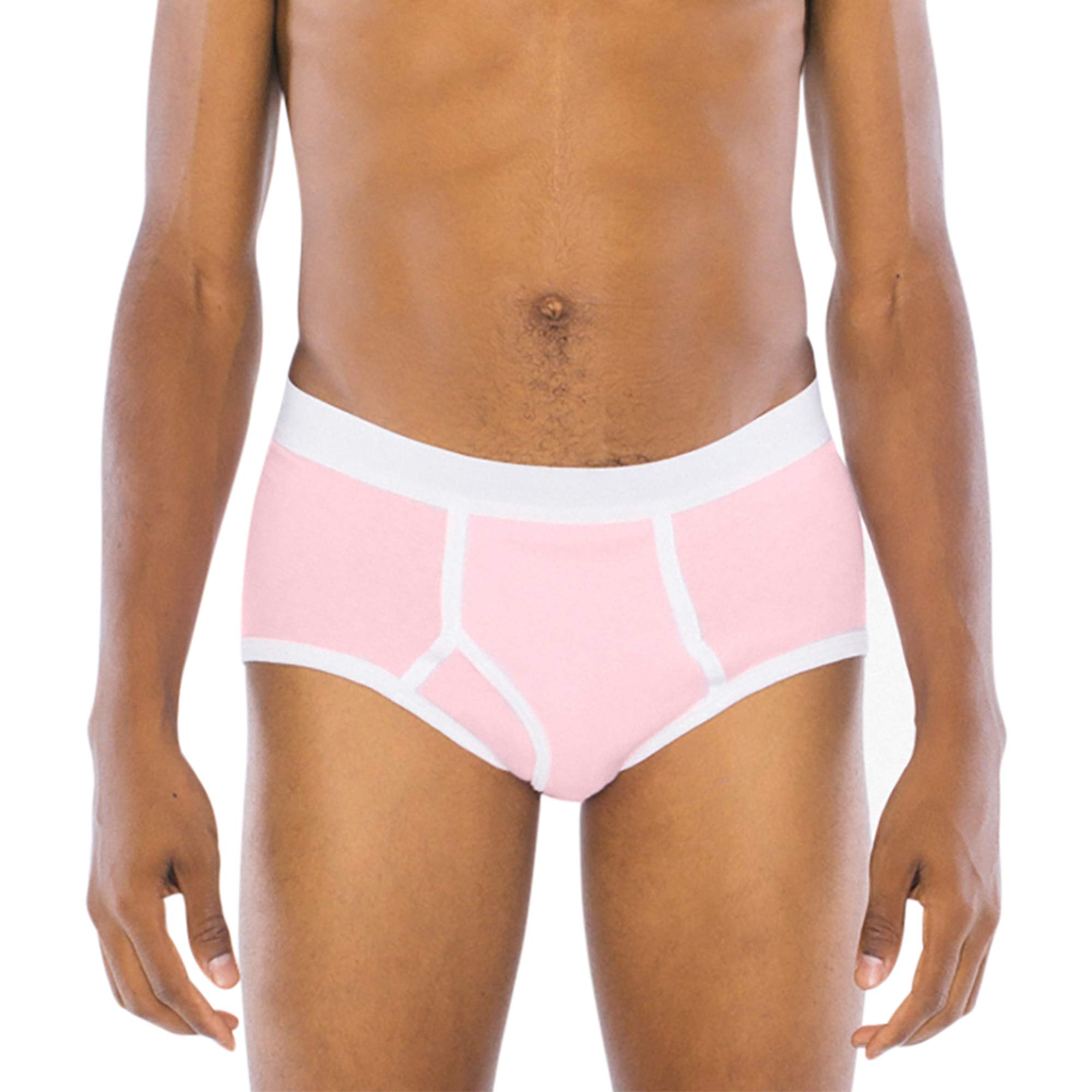 American Apparel Men's Baby Rib Brief - Soft Cotton Underwear for Everyday Comfort | Perfect for Workout, Lounge & Sleep