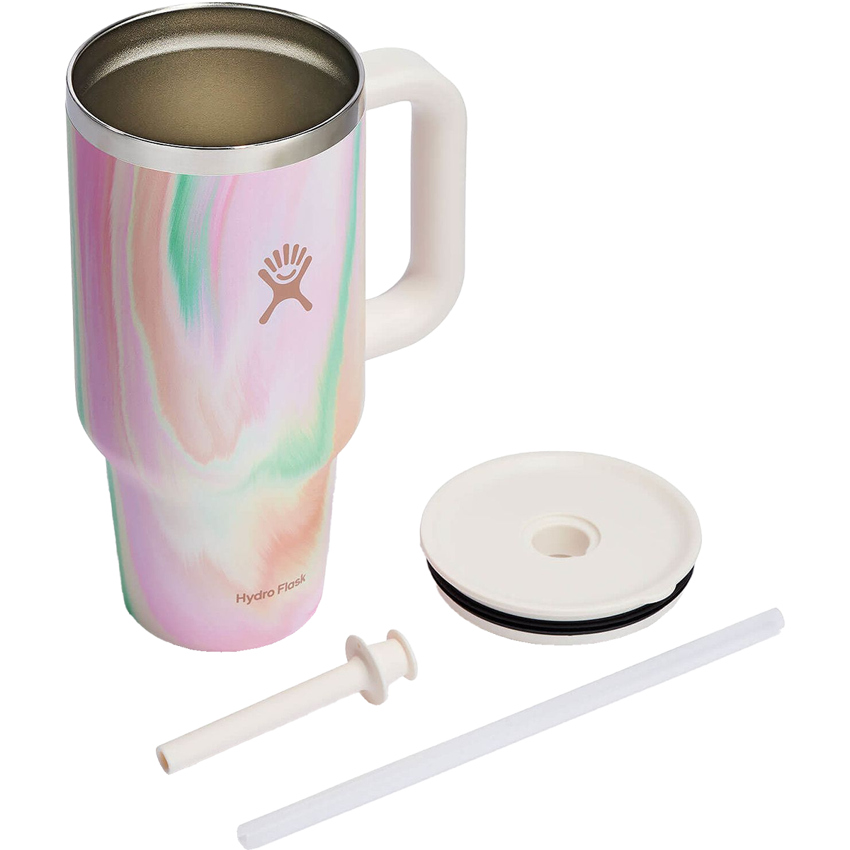 32 oz Insulated Stainless Steel Travel Tumbler with Lid & Straw - Leakproof Vacuum Mug for Hot & Cold Drinks - Perfect for Commuting, Camping, Office & Gym Use