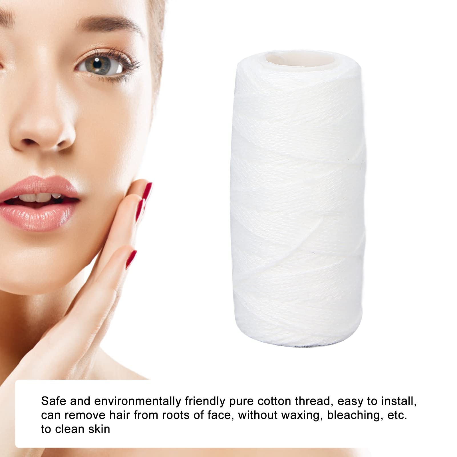 Electric Facial Hair Remover & Threading Hair Removal Tool - Painless Hair Shaver for Face, Arms, Legs & Bikini Line | Perfect for Home Use, Travel & Salon Professionals