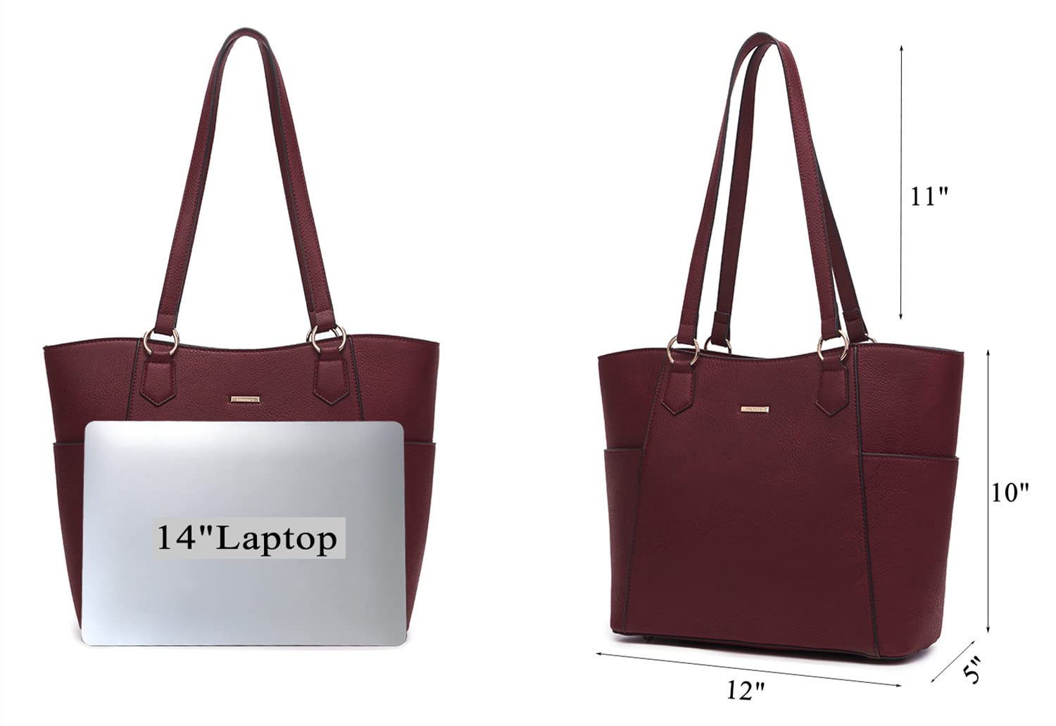 Stylish Women's Tote Handbags with Wallet Set - Large Shoulder Bags & Crossbody Purses for Work, Travel & Everyday Use
