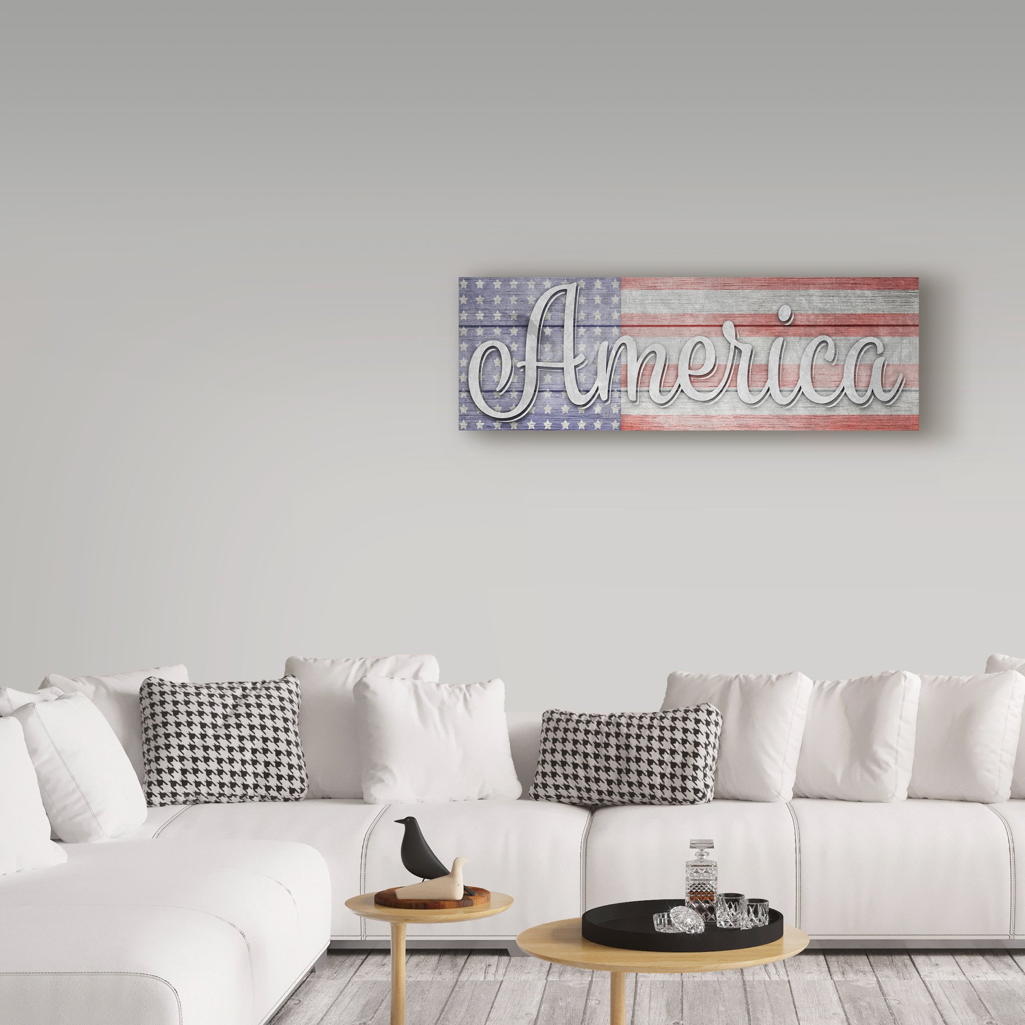 Workshop America by Lightboxjournal - 10x32 Inch Wall Art Print - Perfect for Home Decor, Office & Workshop Spaces