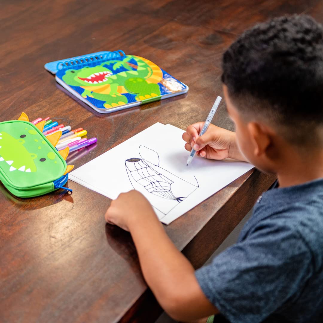 Stephen Joseph Shaped Sketch Pad Shark - Premium Sketchbook for Kids & Artists - Perfect for Drawing, Doodling & School Projects - Fun Shark Design Notebook for Creative Minds