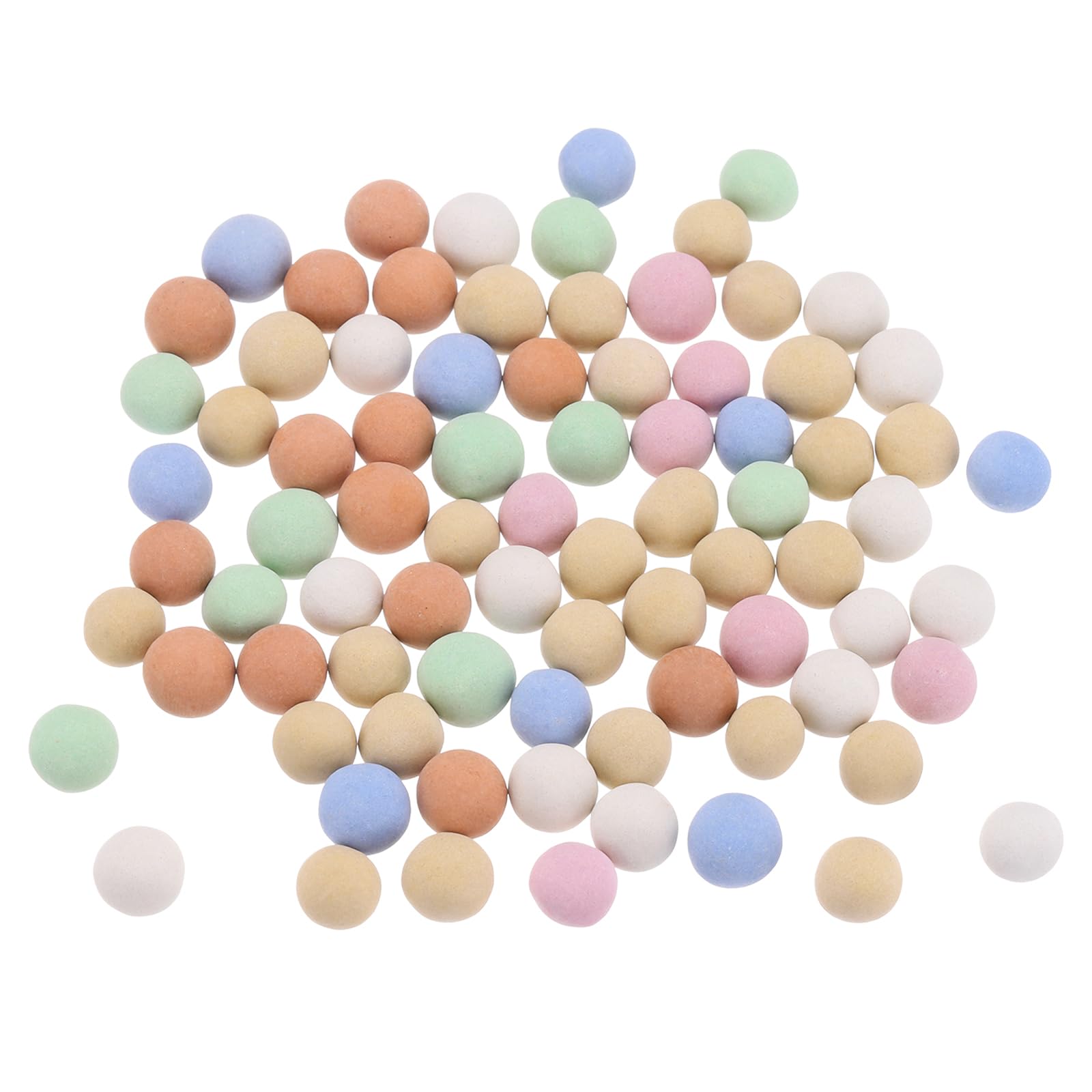 MeccaNixity 9-10mm Clay Pebbles for Hydroponics (0.88 Lbs) - Colorful Expanded Clay Balls for Hydroponic Systems, Orchid Potting, Bonsai Soil, Aquaponics & Indoor Plant Decor - Perfect for Hydroponic Gardening, Vase Filler, and Decorative Plant Arrangements
