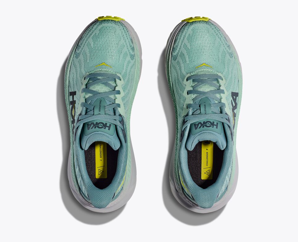 Women's ASICS Challenger 7 Running Shoes - Mist Green/Trellis - Lightweight & Cushioned for Trail Running & Outdoor Workouts