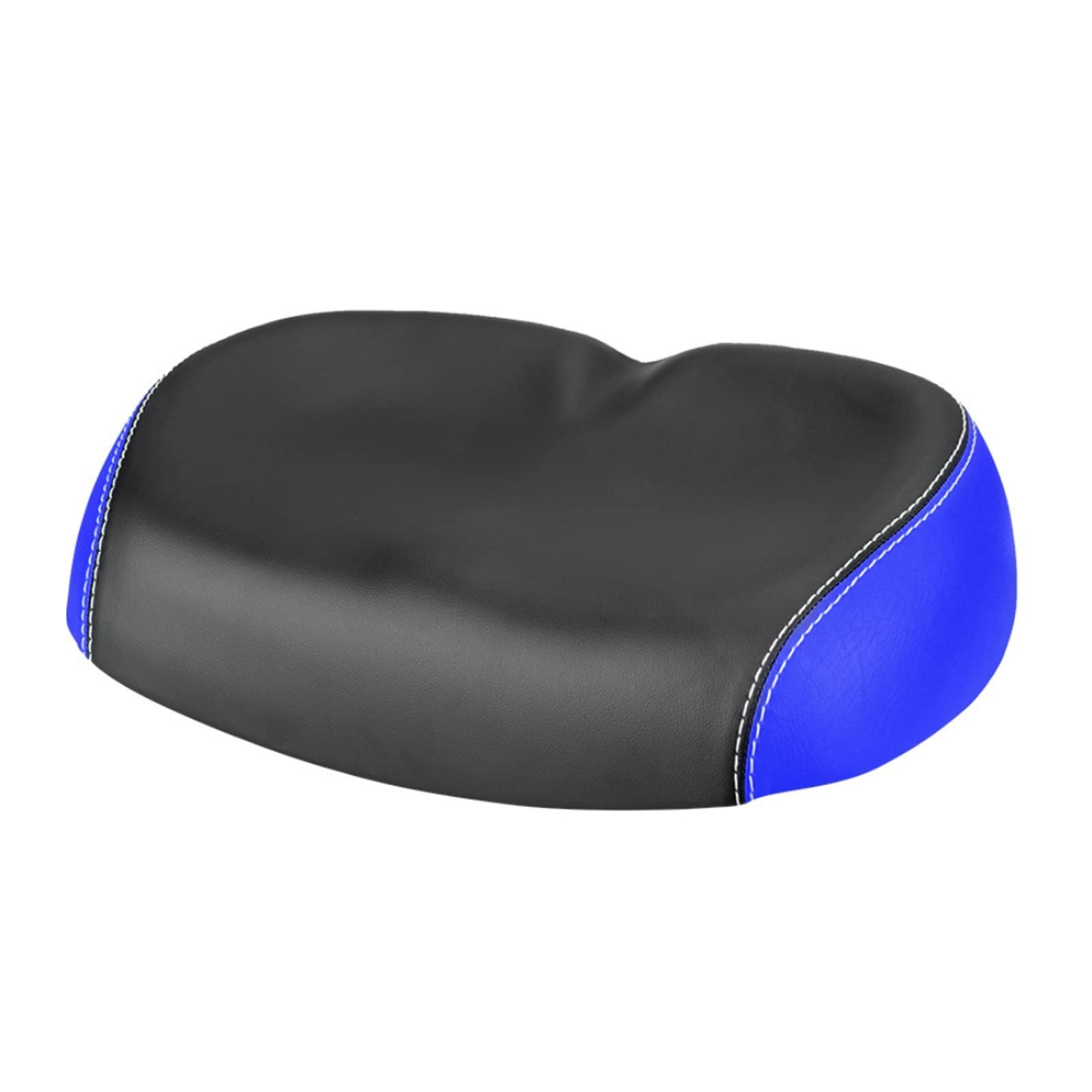 Comfortable Noseless Bicycle Saddle - Universal PU Bike Seat Cushion, Waterproof & Shock Resistant - Perfect for Long Rides, Commuting & Indoor Cycling