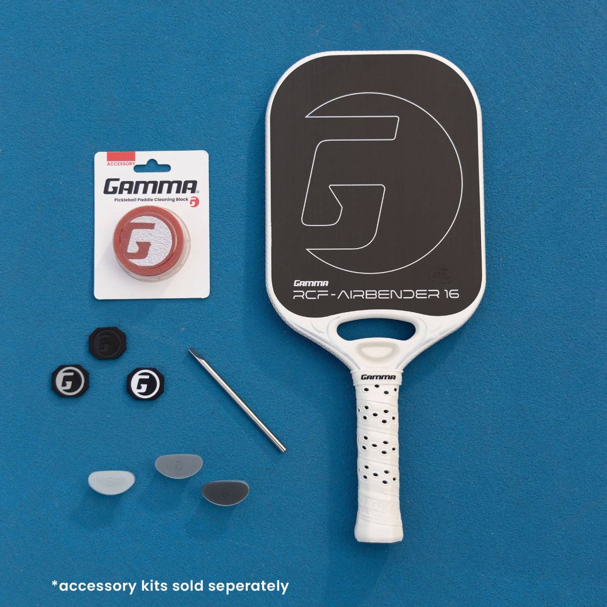 Gamma RCF Airbender 16 - Premium Badminton Racket for Advanced Players | Perfect for Competitive Matches & Training Sessions