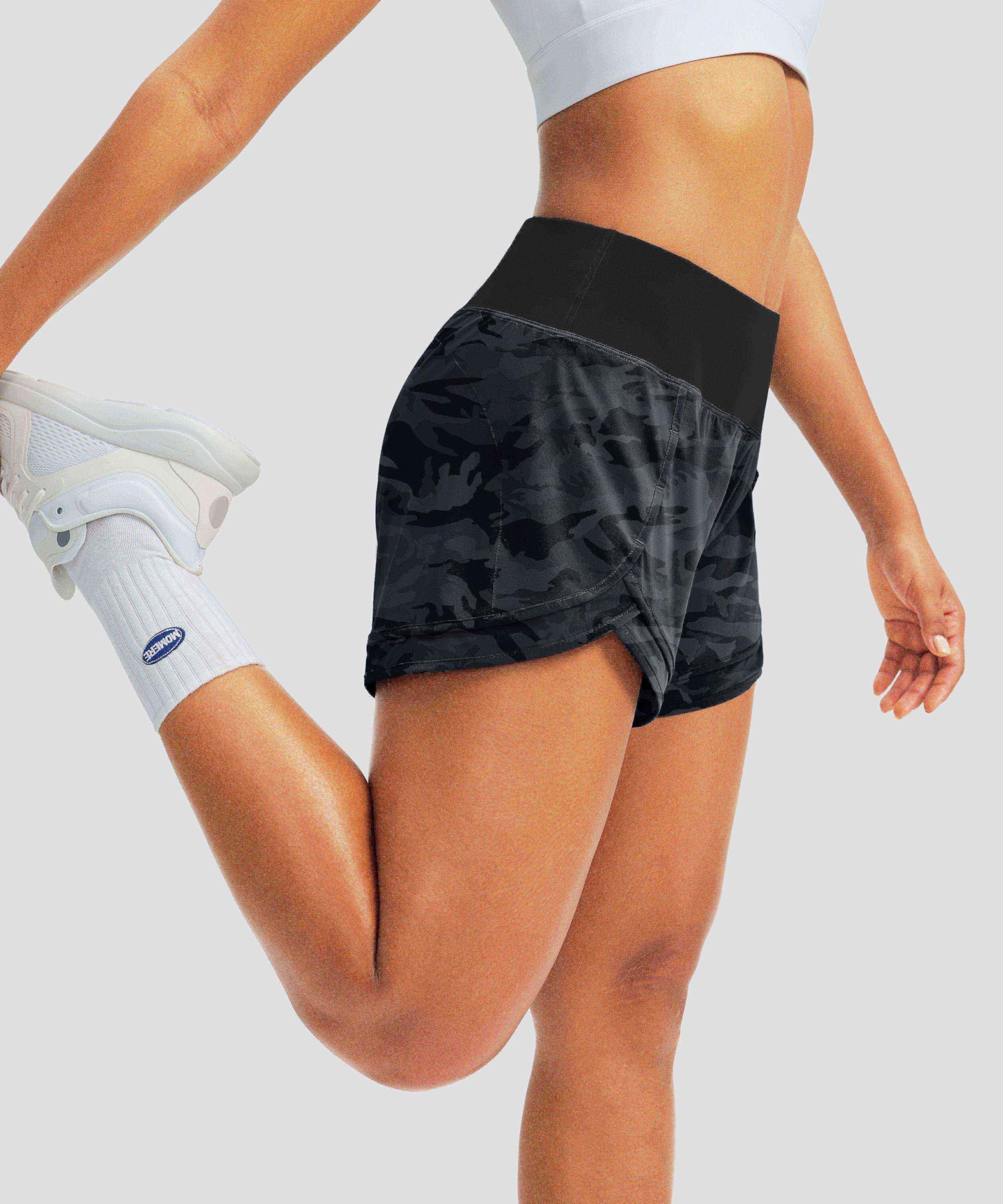 High Waisted Women's Running Shorts 3