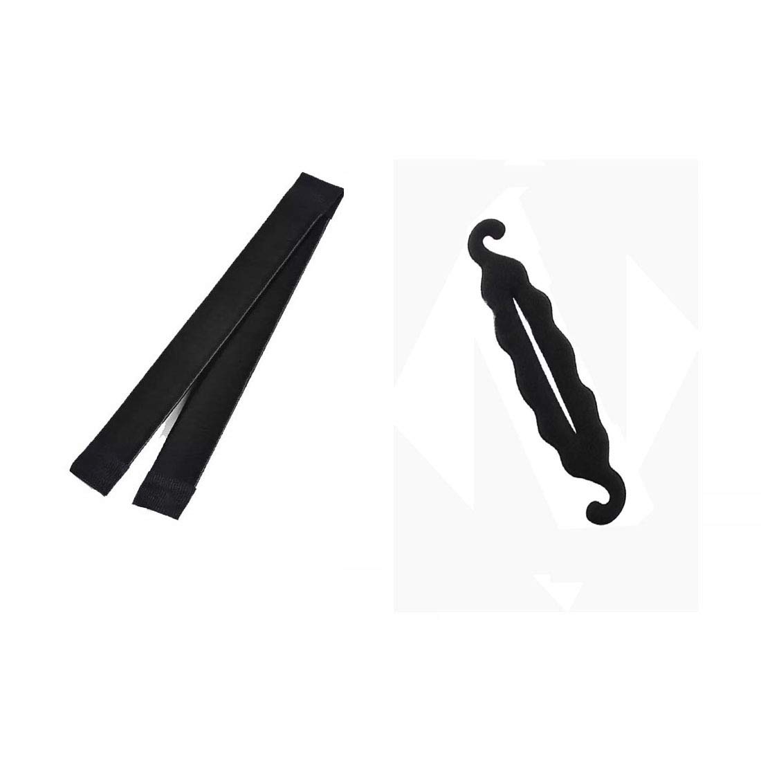 GadinFashion™ Hair Bun Maker & Twist Bun Maker Tool - Magic Clip Hair Accessories for Women & Girls (Pack of 2) - Perfect for Updos, Ponytails & Quick Hairstyles at Home or On-the-Go