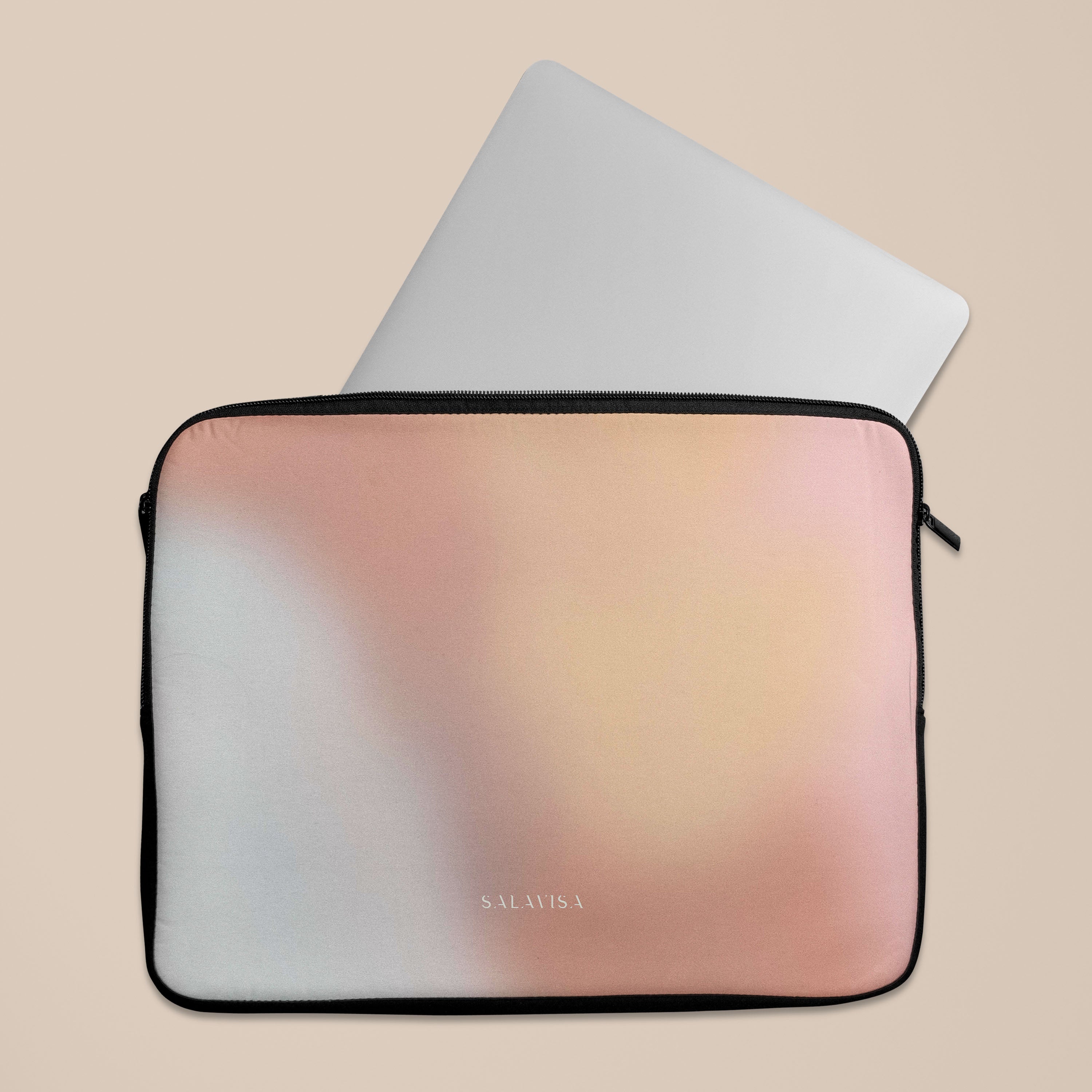 Sunlit Haze Laptop Sleeve - Waterproof & Shockproof 13-15 Inch Laptop Case - Perfect for Work, Travel & School