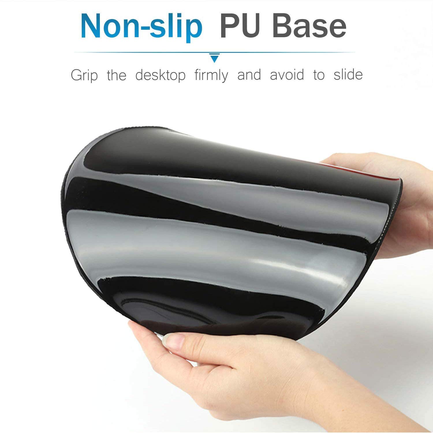 2 Pack Ergonomic Gaming Mouse Pad with Wrist Support Gel & Non-Slip PU Base - Pain Relief for Office & Home Use - Cute Sloth & Flamingo Design - Perfect for PC Gaming, Typing, and Computer Workstations