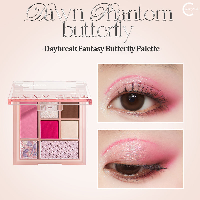 UNNY Trace of the Butterfly 7-Color Eyeshadow Palette - Long Lasting, Highly Pigmented Makeup for Day & Night Looks - Perfect for Parties, Date Nights & Special Occasions