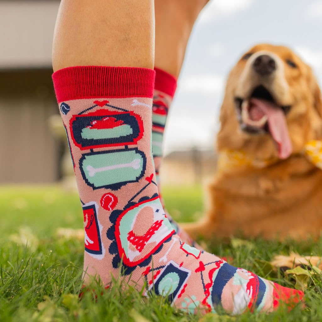 Funny Dog Breed Socks for Men & Women - Siberian Husky, Golden Retriever, German Shepherd Designs - Perfect Gift for Dog Lovers, Dog Moms & Dads - Great for Christmas, Birthday & Casual Wear