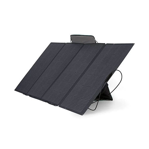 EcoFlow 400W Portable Solar Panel for Camping, RV & Off-Grid Power - High Efficiency Foldable Solar Charger with USB Outputs