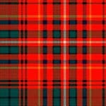Innes Red Modern Tartan Plaid Blanket - Soft Cozy Throw for Couch, Bed & Home Decor - Perfect for Winter, Gifts & Scottish-Themed Rooms