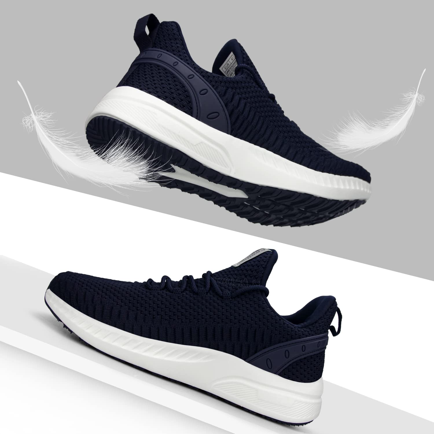 Feethit Women's Lightweight Tennis Running Shoes - Breathable Walking Sneakers for Gym, Work, Travel - Comfortable Casual Shoes for Nurses, Waitresses & Active Women - Perfect for Jogging, Nursing Shifts & Daily Wear