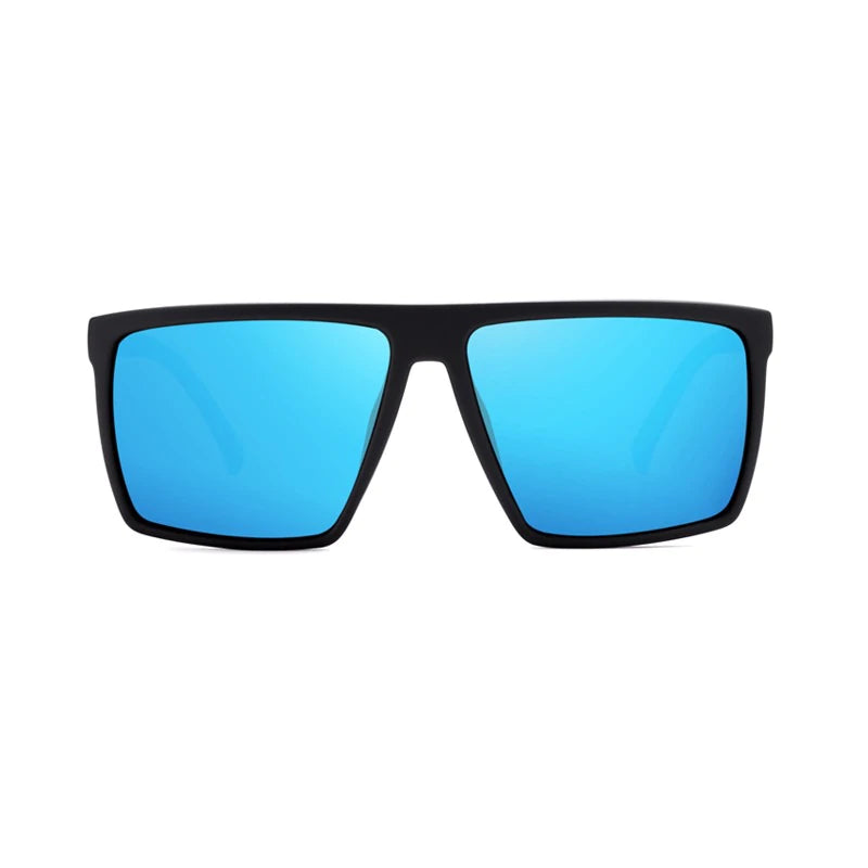 Bonfire Rhino Blue Polarized Sunglasses for Men & Women - UV Protection, Stylish & Durable - Perfect for Outdoor Sports, Driving & Beach
