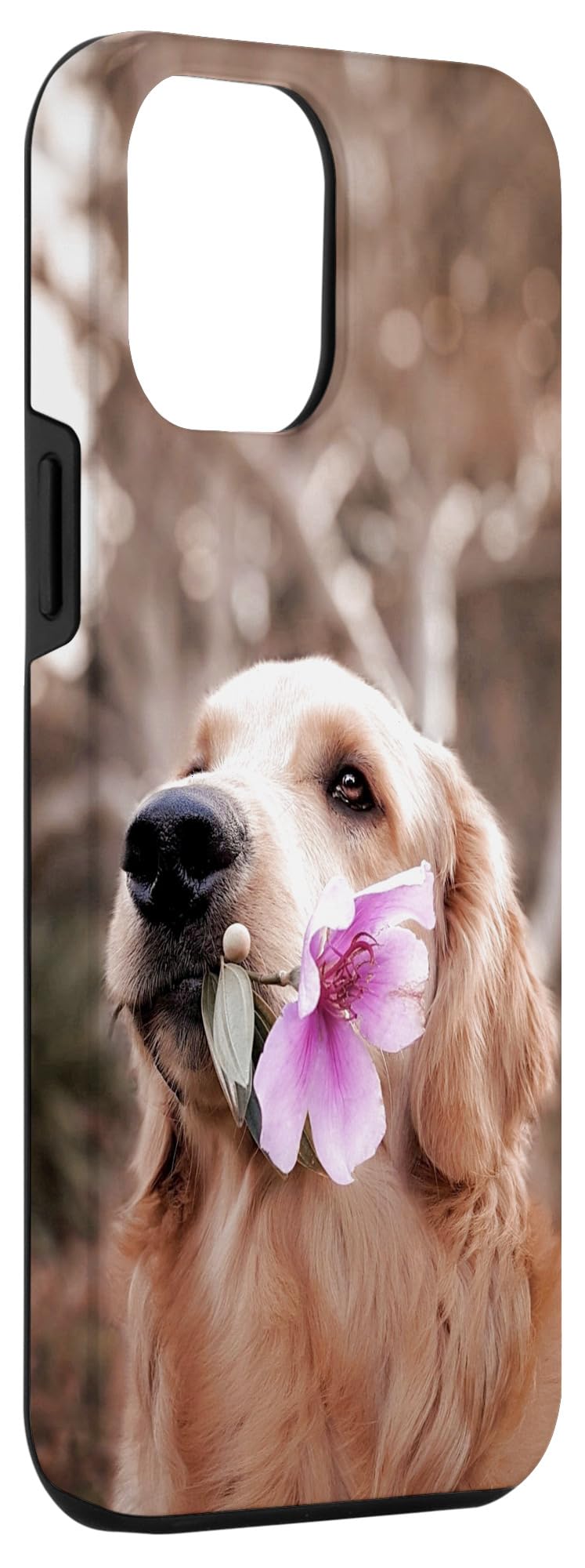 iPhone 12 Pro Max Case - Cute Golden Retriever Design - Perfect Gift for Dog Lovers & Pet Owners - Durable Protective Phone Cover for Work, Travel & Daily Use