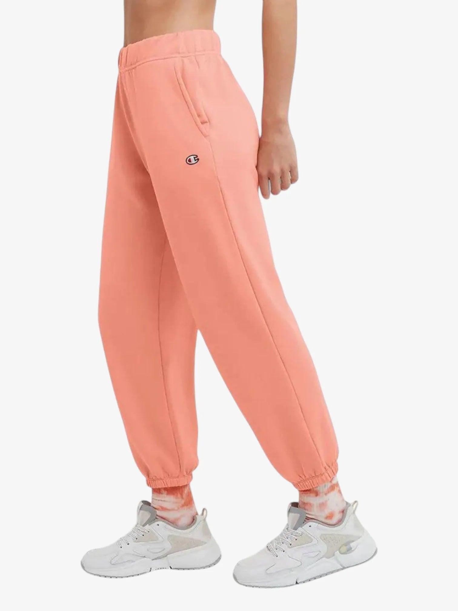 Champion Women's Soft Touch Sweatpants - Peach Color | Comfortable Fleece Joggers for Lounge, Workout & Casual Wear