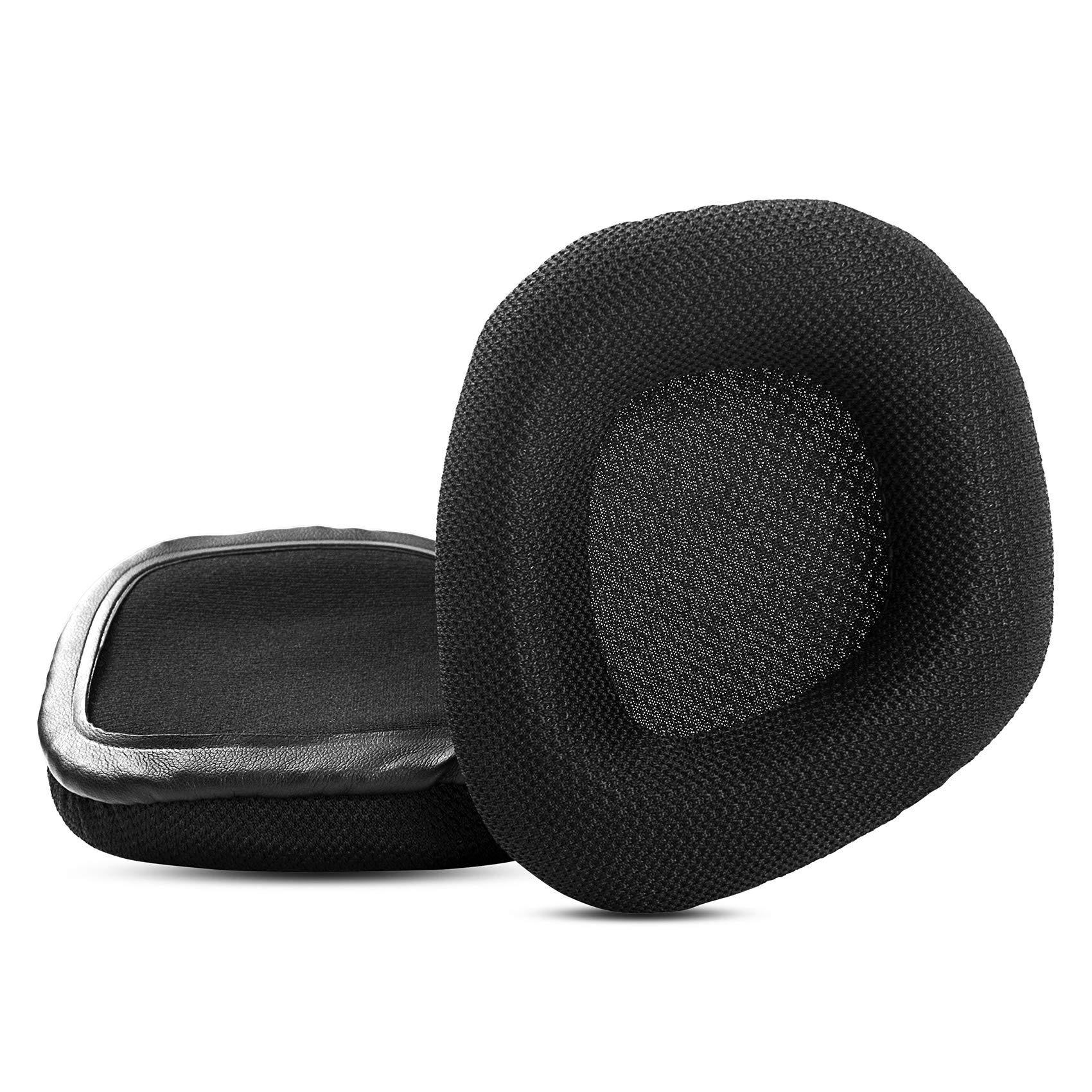 Replacement Ear Pads for Corsair Void RGB PRO 7.1 Headset - Soft Foam Cushion Earpads (Black) - Perfect for Gaming, Music & Long Wear Comfort