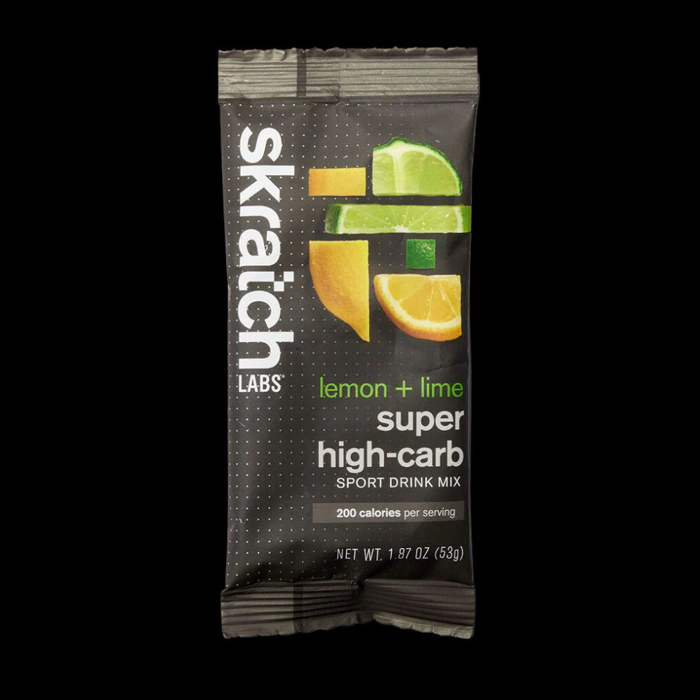 Skratch Super High Carb Sport Drink Mix - 53g Packet - Energy Boosting Hydration for Endurance Athletes & Workouts