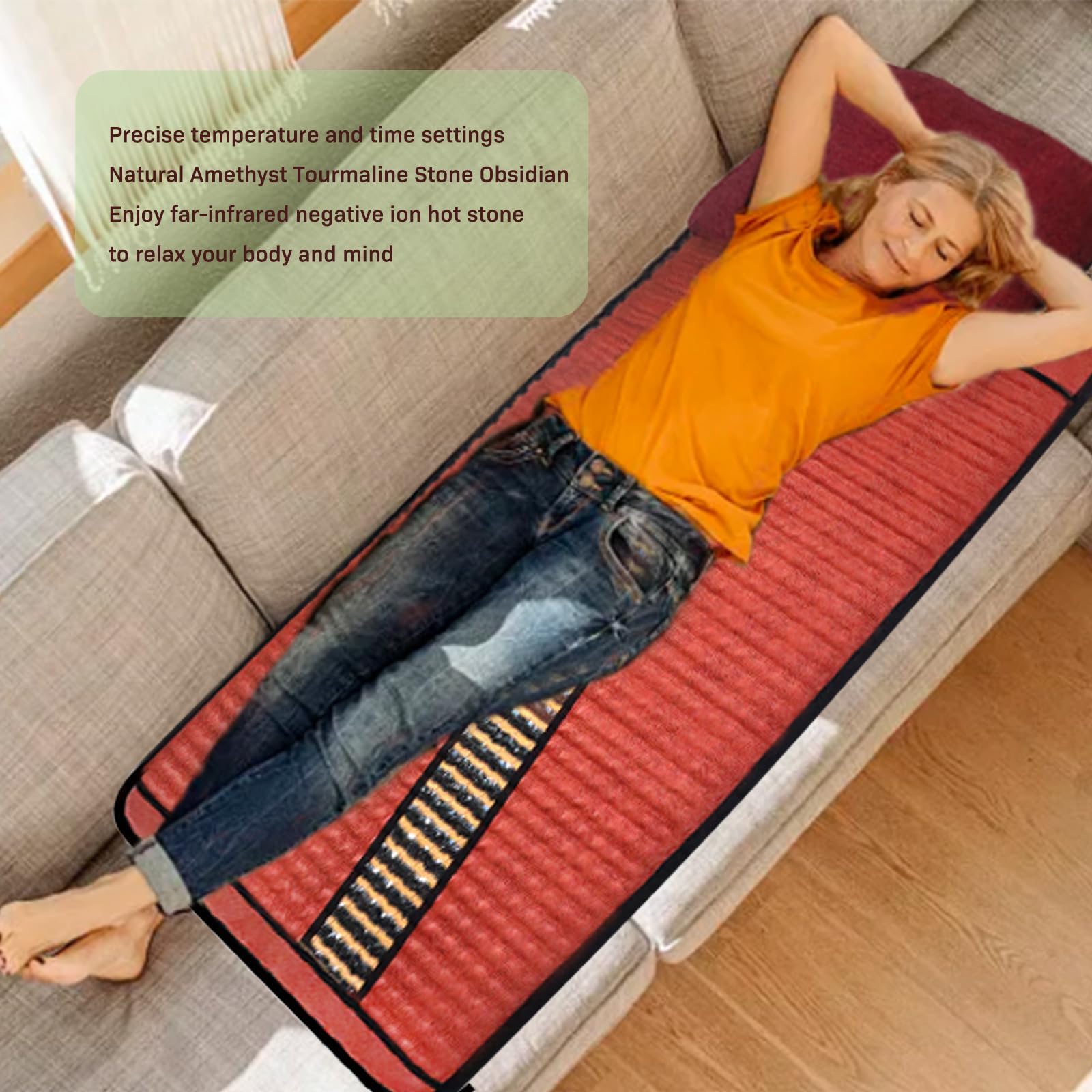 Far Infrared Heating Pad for Full Body Pain Relief - 67